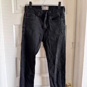 black everlane boyfriend jeans s24